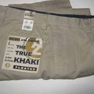 Arizona Jean Company Khaki Mens Pants New 36x30